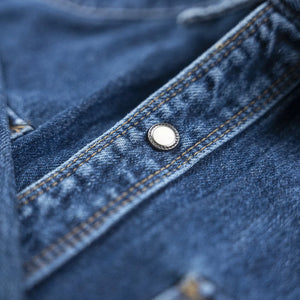 Freenote Modern Western 11oz Denim Shirt Stone Washed