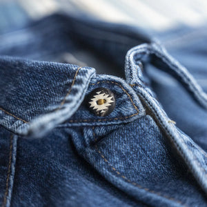 Freenote Modern Western 11oz Denim Shirt Stone Washed