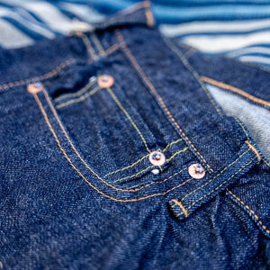 Fullcount 1110W 13.7oz Selvedge Jeans - Tapered Denim