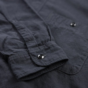 Fullcount 4810 1940s USN 5oz Selvedge Chambray Shirt - Black