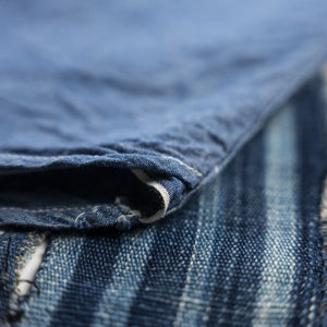 Fullcount 4810 1940s USN 5oz Selvedge Chambray Shirt - Blue