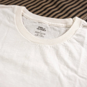 Fullcount 5503 6oz Loopwheeled T-Shirt 2-Pack - Off-White / Zimbabwe Cotton