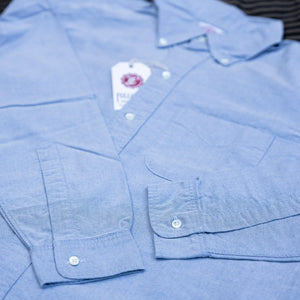 Fullcount 4081 Good Old B.D. Shirt - Blue