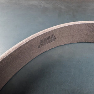 Fullcount Wild Leather Belt Black embossing