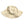 Indigofera 10oz Haisy Mae Denim Bucket Hat Ecru profile flat