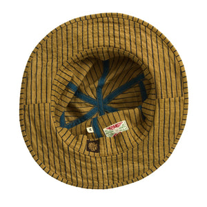 Indigofera 12oz Haisy Mae Bucket Hat Root Stripe inside
