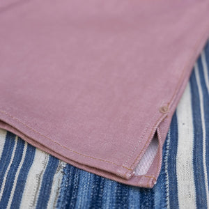 Indigofera 13.5oz Pink Copeland Denim Shirt - Pink
