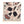 Indigofera Loa Bandana Off White folded