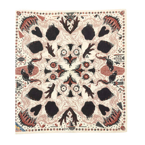 Indigofera Loa Bandana Off White flat