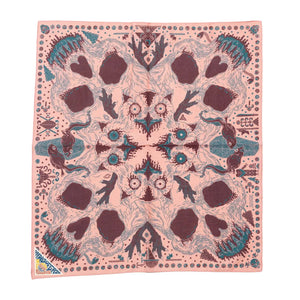 Indigofera Loa Bandana Pink flat