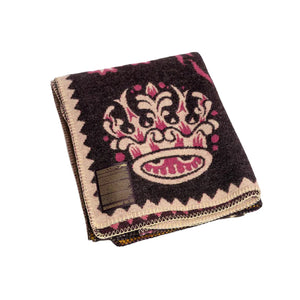 Indigofera Björn Atldax The Fifth Sun Blanket Norwegian Wool folded