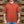 Indigofera Delray 6oz Linen Canvas Shirt Rust worn front