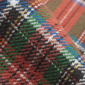 Iron Heart 12oz Ultra Heavy Flannel The Watermelon Man Western Shirt Red IHSH436 close up fabric