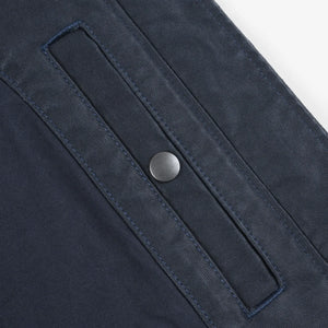 Iron Heart 12oz Whipcord Tanker Jacket Navy IHM47 detail gun pocket