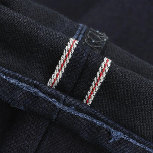 Iron Heart 777S142IB 14oz Selvedge Denim Slim Tapered Indigoblack