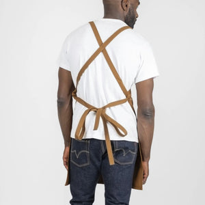 Iron Heart 17oz Duck Canvas Apron Brown IHG-057