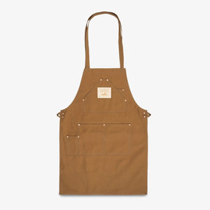 Iron Heart 17oz Duck Canvas Apron Brown IHG-057