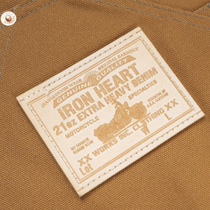 Iron Heart 17oz Duck Canvas Apron Brown IHG-057
