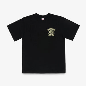 Iron Heart IHT-2603 Loopwheeled Print TShirt Black front
