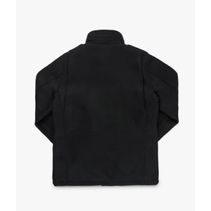 Iron Heart 21oz Melton Wool M65 Field Jacket Black IHM49BLK backside