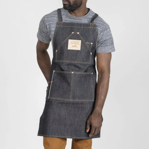 Iron Heart 21oz Selvedge Denim Apron Indigo IHG-056
