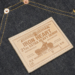 Iron Heart 21oz Selvedge Denim Apron Indigo IHG-056