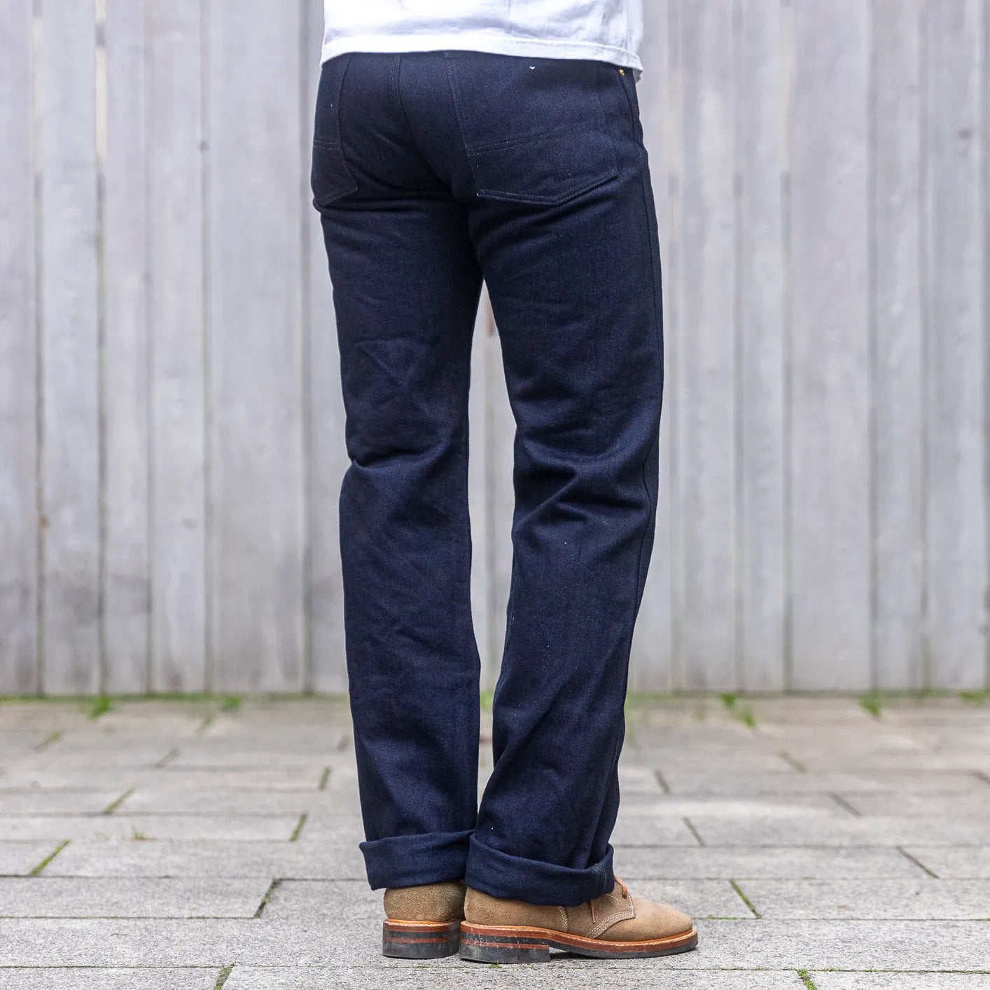 Iron Heart 21oz Serge Work Chino – Indigo Dyed / IH-829 Iron Heart 21oz Serge Work Chino – Indigo Dyed / IH-829