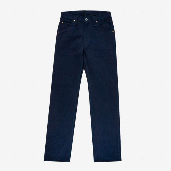 Iron Heart 21oz Serge Work Chino – Indigo Dyed / IH-829