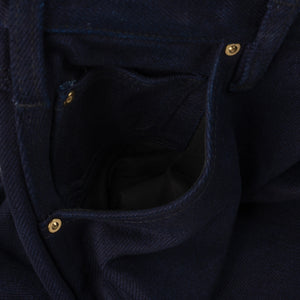 Iron Heart 21oz Serge Work Chino – Indigo Dyed / IH-829