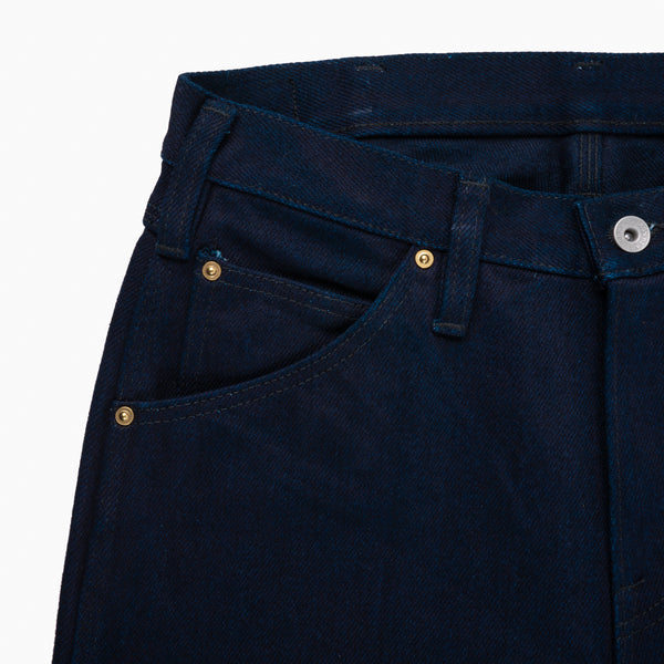 Iron Heart 21oz Serge Work Chino – Indigo Dyed / IH-829