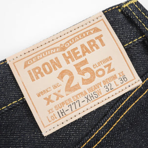 Iron Heart 777-XHS 25oz Selvedge Denim - Slim Tapered