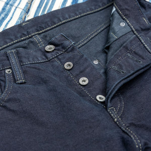 Iron Heart 777 Black Overdyed 14oz Selvedge Jeans - Slim Tapered / IH-777S-142OD