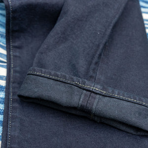 Iron Heart 777 Black Overdyed 14oz Selvedge Jeans - Slim Tapered / IH-777S-142OD