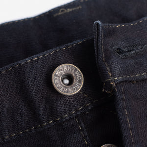 Iron Heart 777 Black Overdyed 14oz Selvedge Jeans - Slim Tapered / IH-777S-142OD