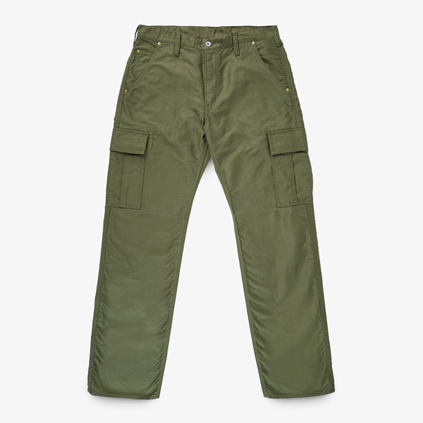 Iron Heart 12oz Whipcord Cargo Pants – Army Green / IH-738