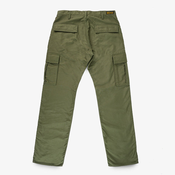 Iron Heart 12oz Whipcord Cargo Pants – Army Green / IH-738