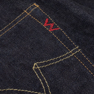 Iron Heart 634S 142 14oz Selvedge Jeans Classic Straight detail pocket stitching