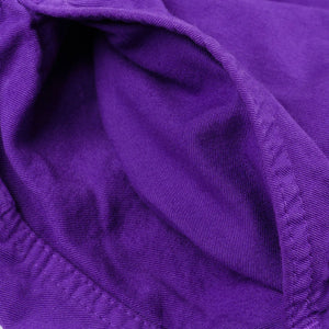 Iron Heart Cotton Easy Shorts Purple IH729 close up side pocket
