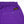 Iron Heart Cotton Easy Shorts Purple IH729 close up backside rear pocket