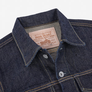 Iron Heart 21oz Selvedge Denim Modified Type III Jacket – IH-526PJ