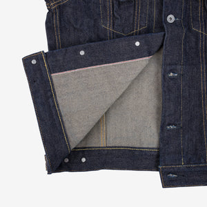 Iron Heart 21oz Selvedge Denim Modified Type III Jacket – IH-526PJ