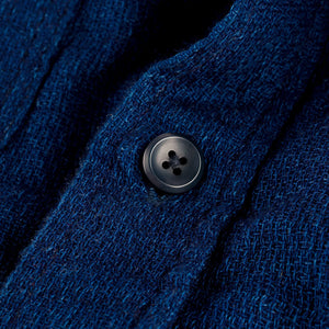 Iron Heart 5oz Double Gauze Summer Shirt – IHSH-417 / Indigo Dyed
