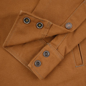 Iron Heart 17oz Duck CPO Western Shirt – Brown / IHSH-422