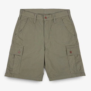 Iron Heart 9oz Canvas Military Cargo Shorts – IH-740 / Green
