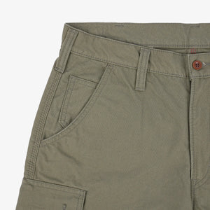 Iron Heart 9oz Canvas Military Cargo Shorts – IH-740 / Green