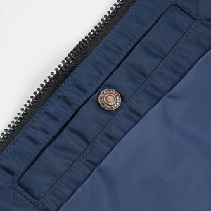 Iron Heart 5oz Nylon Type L2B Flight Jacket Navy IHM50 close up inner pocket