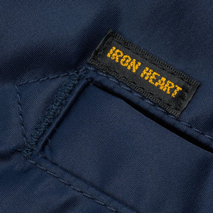 Iron Heart 5oz Nylon Type L2B Flight Jacket Navy IHM50 detail woven label