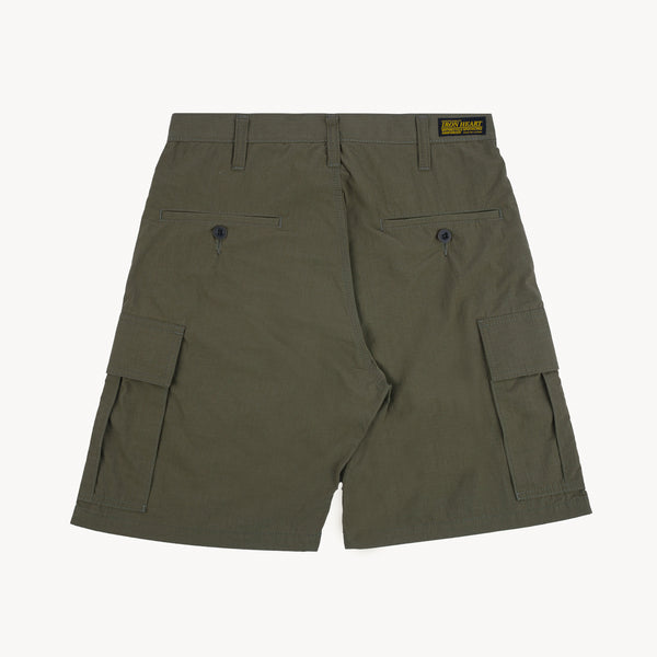 Iron Heart 7oz Ripstop Cargo Shorts – IH-736 / Olive Drab Green