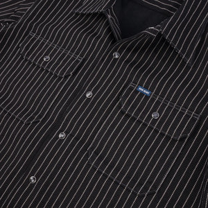 Iron Heart 10oz Wabash Mechanic Shirt – Black / IHSH-416