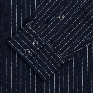 Iron Heart 12oz Wabash Western Shirt – Indigo Dyed / IHSH-62